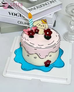 Bánh Kem Nhân Vật Dễ Thương NC005