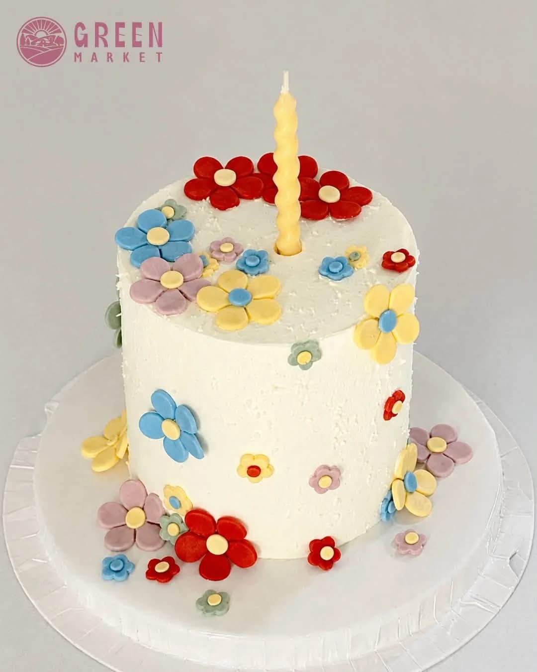 Bánh Kem Nhiều Bông Hoa DG024 - ảnh 1
