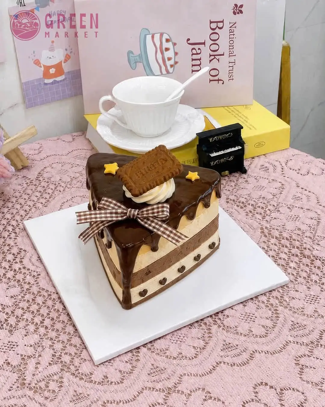 Bánh Kem Lát Bánh Socola NC035 - ảnh 1